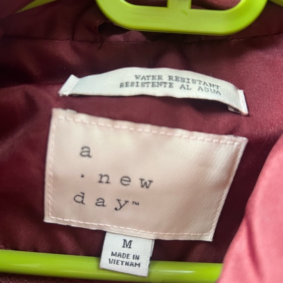 a new day Women's Maroon Utility Jacket - Picture 3 of 3